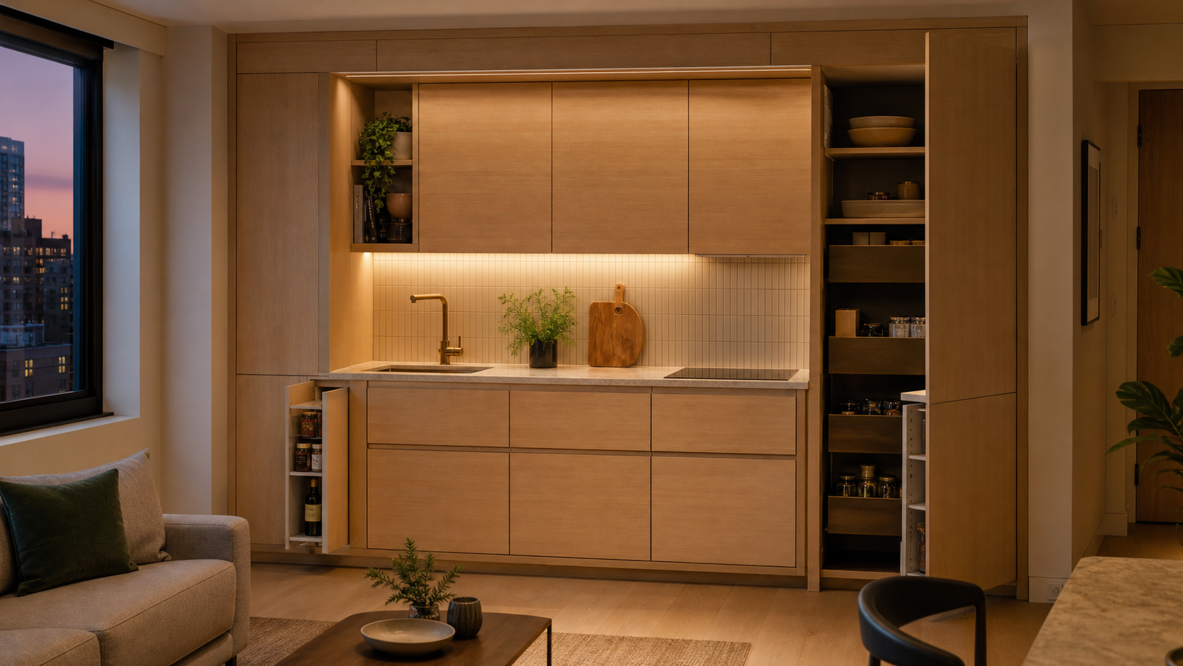 Cucina compatta su misura